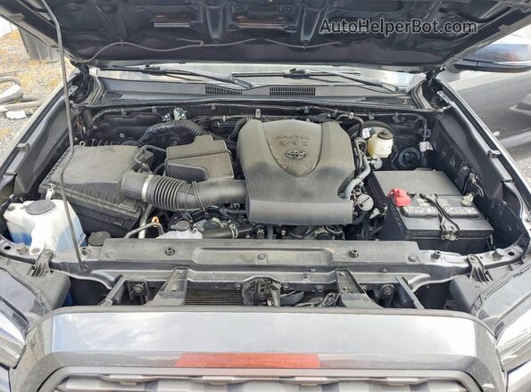 3TMDZ5BN2MM119846 2021 TOYOTA TACOMA Серый Вид задней части салона