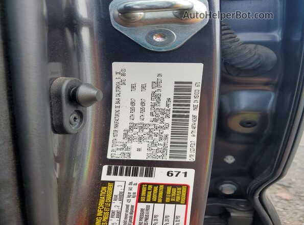 3TMDZ5BN2MM119846 2021 TOYOTA TACOMA Серый Вид подкапотного пространства