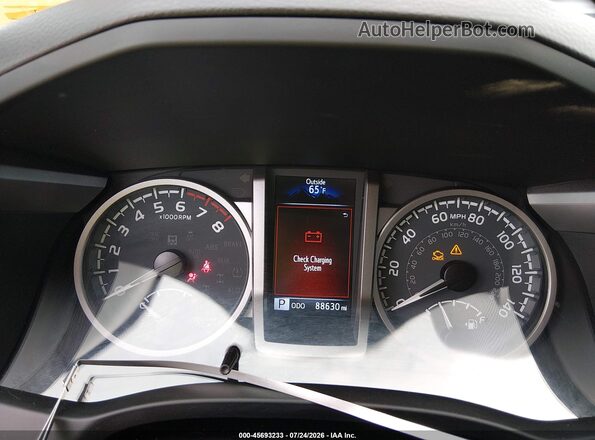3TMDZ5BN2NM138513 2022 TOYOTA TACOMA Black Widok tylnych siedzeń