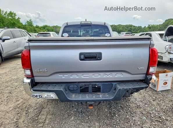 3TMDZ5BN3KM068466 2019 TOYOTA TACOMA Silver Вид ззаду