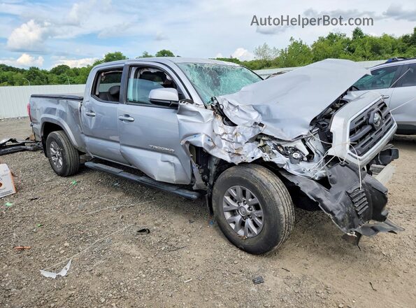 3TMDZ5BN3KM068466 2019 TOYOTA TACOMA Silver Передня права чверть