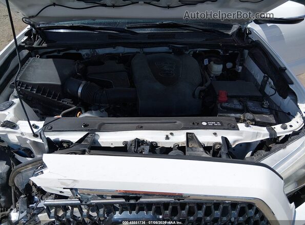 3TMDZ5BN4JM053988 2018 TOYOTA TACOMA White Vista trasera
