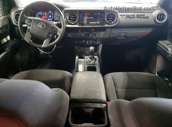 3TMDZ5BN4KM077208 2019 TOYOTA TACOMA White Вид панелі приладів