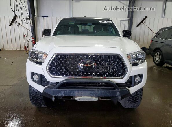 3TMDZ5BN4KM077208 2019 TOYOTA TACOMA White Вид спереду