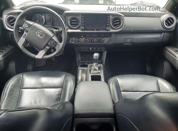 3TMDZ5BN4MM112588 2021 TOYOTA TACOMA Charcoal Dashboard view