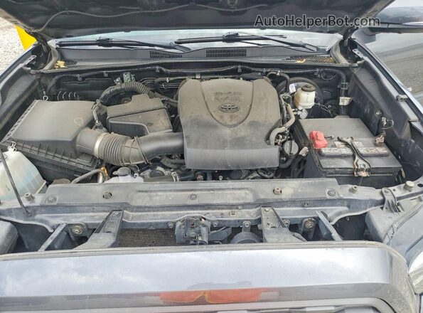 3TMDZ5BN4MM112588 2021 TOYOTA TACOMA Charcoal Engine compartment view
