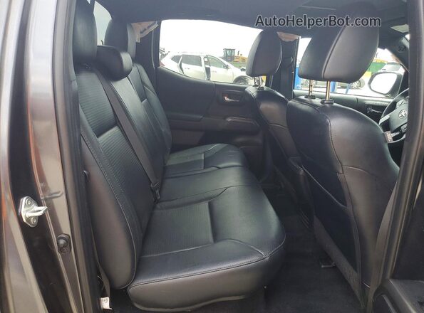 3TMDZ5BN4MM112588 2021 TOYOTA TACOMA Charcoal Rear interior view