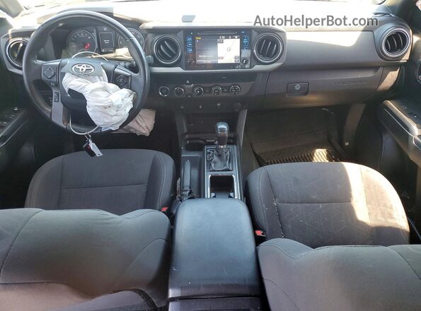 3TMDZ5BN5HM015633 2017 TOYOTA TACOMA Charcoal წინა პანელის ხედი
