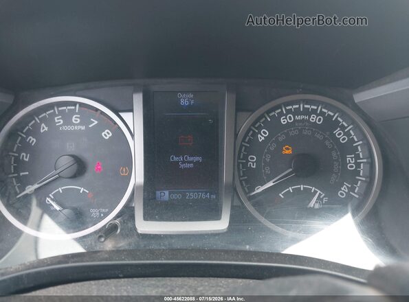 3TMDZ5BN5HM032254 2017 TOYOTA TACOMA White Widok tylnych siedzeń