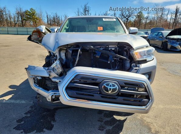 3TMDZ5BN5KM055539 2019 TOYOTA TACOMA Silver Դիմացի տեսք