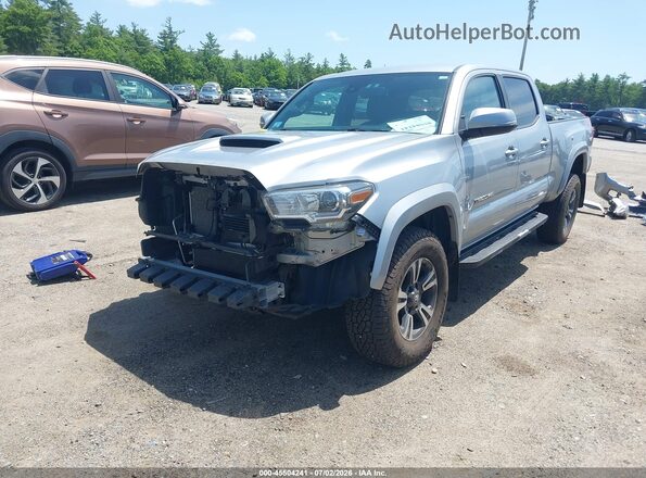3TMDZ5BN5KM067853 2019 TOYOTA TACOMA Серебряный Передняя левая четверть