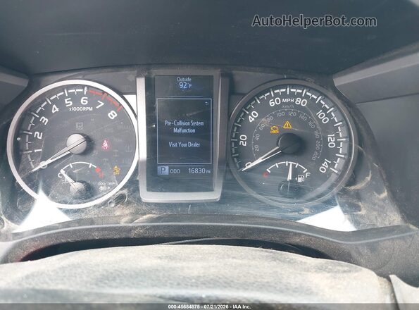 3TMDZ5BN5LM097422 2020 TOYOTA TACOMA Gray Вид задніх сидінь