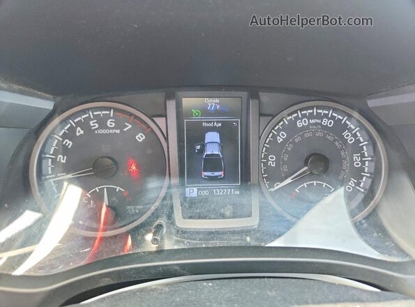 3TMDZ5BN6HM026995 2017 TOYOTA TACOMA Gray ხელსაწყოთა პანელის ხედი