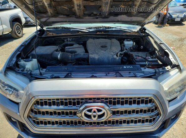 3TMDZ5BN6HM026995 2017 TOYOTA TACOMA Gray უკანა სალონის ხედი