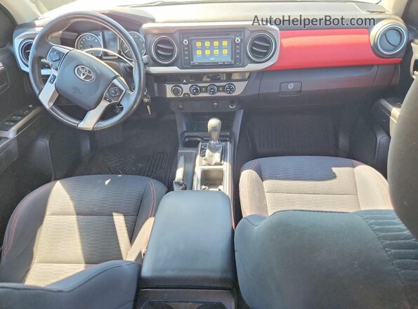 3TMDZ5BN6HM029749 2017 TOYOTA TACOMA White Dashboard view