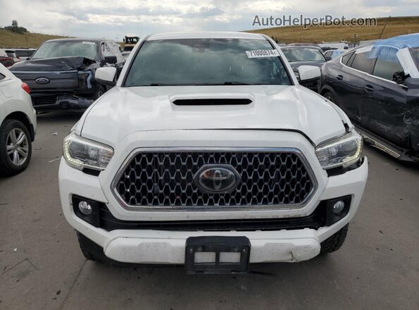 3TMDZ5BN6JM041521 2018 TOYOTA TACOMA Белый Вид спереди