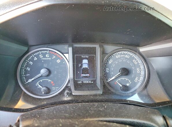 3TMDZ5BN6LM091497 2020 TOYOTA TACOMA Gray Вид щитка приладів