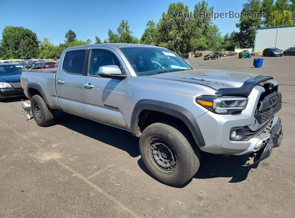 3TMDZ5BN6PM156340 2023 TOYOTA TACOMA Серебряный Передняя правая четверть