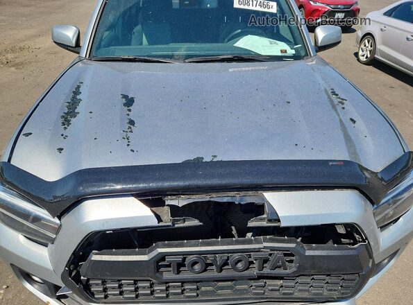 3TMDZ5BN6PM156340 2023 TOYOTA TACOMA Серебряный Вид задней части салона