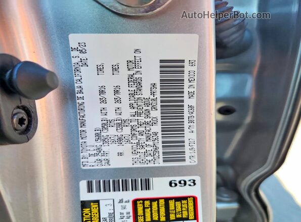 3TMDZ5BN6PM156340 2023 TOYOTA TACOMA Серебряный Вид подкапотного пространства