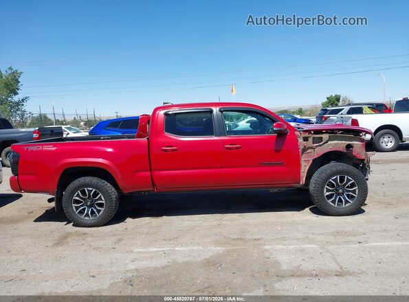 3TMDZ5BN7LM080105 2020 TOYOTA TACOMA Red Rear interior view