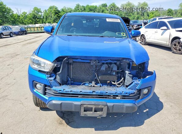 3TMDZ5BN8JM048759 2018 TOYOTA TACOMA Blue წინა ხედი