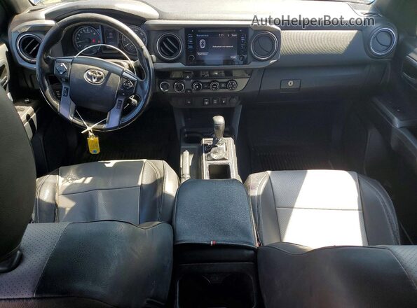 3TMDZ5BN8JM048759 2018 TOYOTA TACOMA Blue წინა პანელის ხედი
