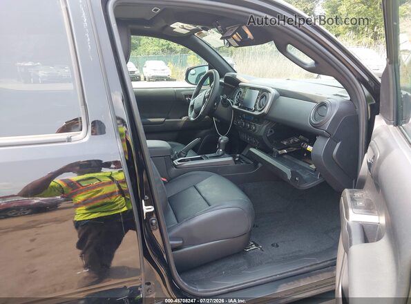 3TMDZ5BN8PM161068 2023 TOYOTA TACOMA Black Widok wnętrza z przodu