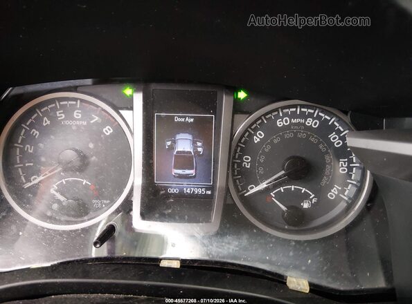 3TMDZ5BN9GM001040 2016 TOYOTA TACOMA Серый Вид задних сидений