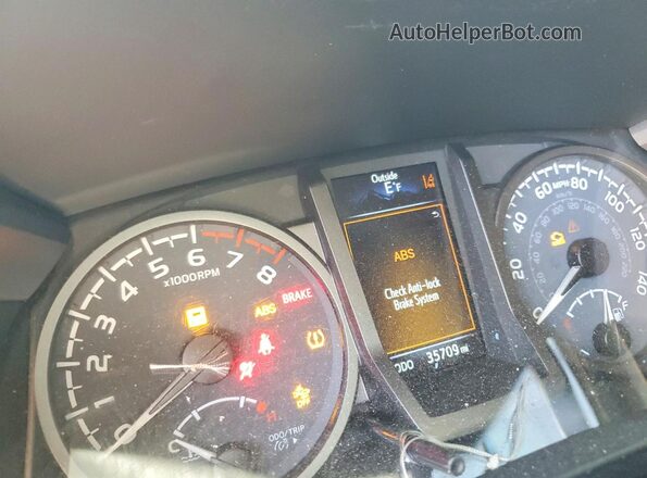 3TMDZ5BN9PM168658 2023 TOYOTA TACOMA Black ხელსაწყოთა პანელის ხედი