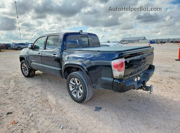 3TMEZ5CN2JM071442 2018 TOYOTA TACOMA Black Tył lewy