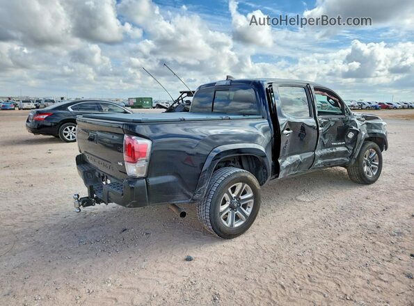 3TMEZ5CN2JM071442 2018 TOYOTA TACOMA Black Tył prawy