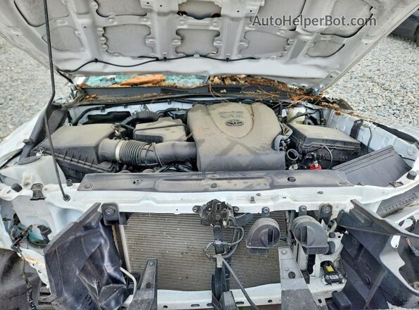 3TMEZ5CN4PM206669 2023 TOYOTA TACOMA White უკანა სალონის ხედი