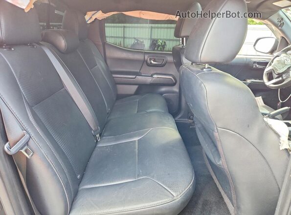 3TMGZ5AN3MM409995 2021 TOYOTA TACOMA Black უკანა სავარძლების ხედი