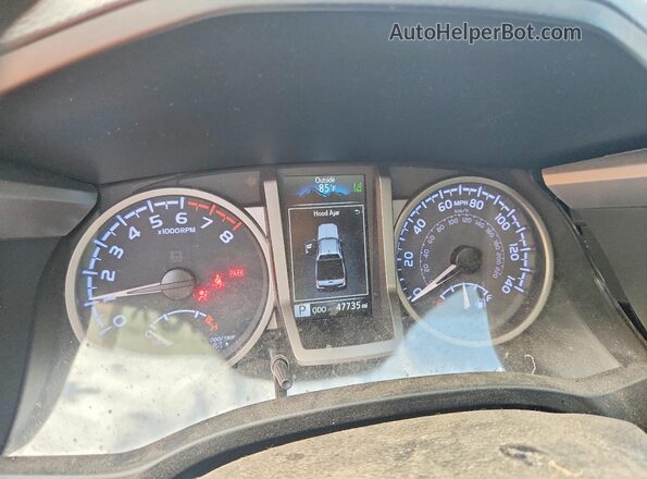 3TMGZ5AN3MM409995 2021 TOYOTA TACOMA Black ხელსაწყოთა პანელის ხედი