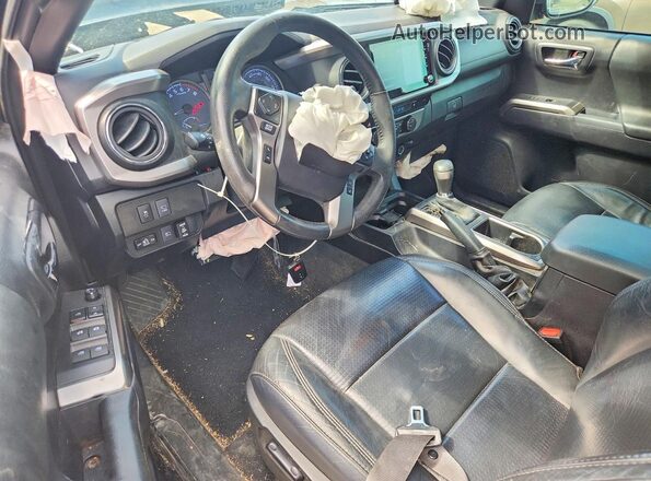 3TMGZ5AN3MM409995 2021 TOYOTA TACOMA Black წინა პანელის ხედი