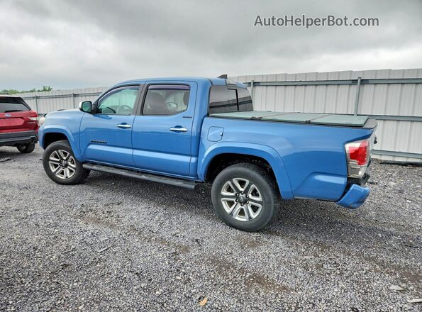 3TMGZ5AN7KM246426 2019 TOYOTA TACOMA Blue უკანა მარცხენა