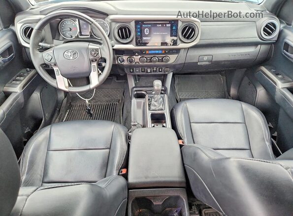 3TMGZ5AN7KM246426 2019 TOYOTA TACOMA Blue წინა პანელის ხედი