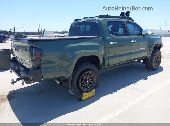 3TMGZ5AN9MM386304 2021 TOYOTA TACOMA Green Trasero derecho
