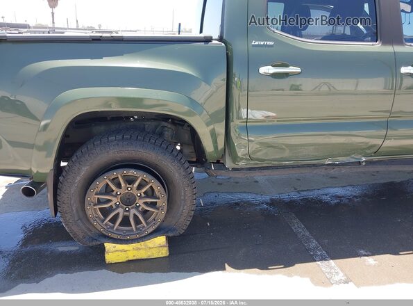 3TMGZ5AN9MM386304 2021 TOYOTA TACOMA Green Vista frontal