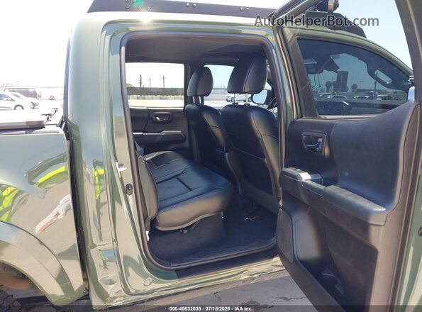 3TMGZ5AN9MM386304 2021 TOYOTA TACOMA Green Vista de la etiqueta del VIN