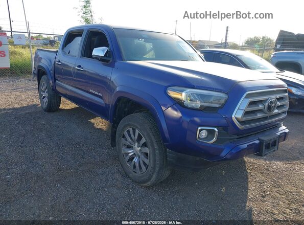 3TMGZ5ANXPM568680 2023 TOYOTA TACOMA Blue Դիմացի տեսք