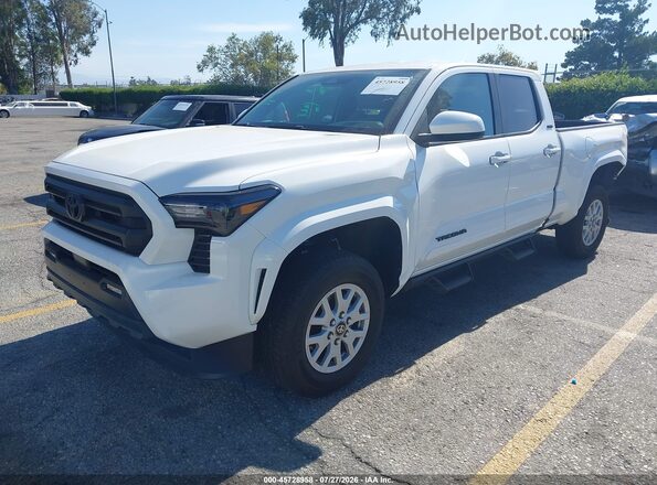 3TMKB5FN2SM049204 2025 TOYOTA TACOMA Белый Передняя левая четверть