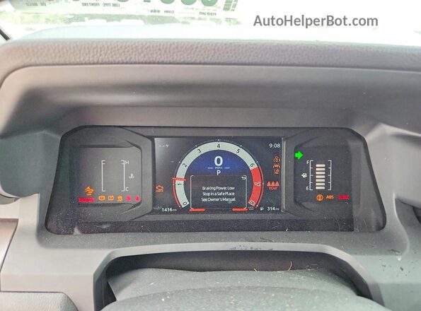 3TMKB5FN2TM060530 2026 TOYOTA TACOMA Black Вид щитка приладів