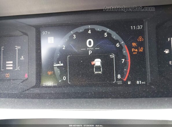 3TMKB5FN4RM002380 2024 TOYOTA TACOMA Белый Вид задних сидений