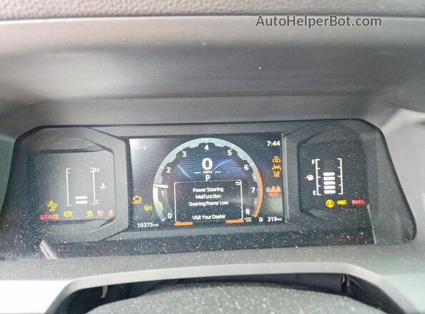 3TMKB5FN4SM040178 2025 TOYOTA TACOMA Silver Widok zestawu wskaźników