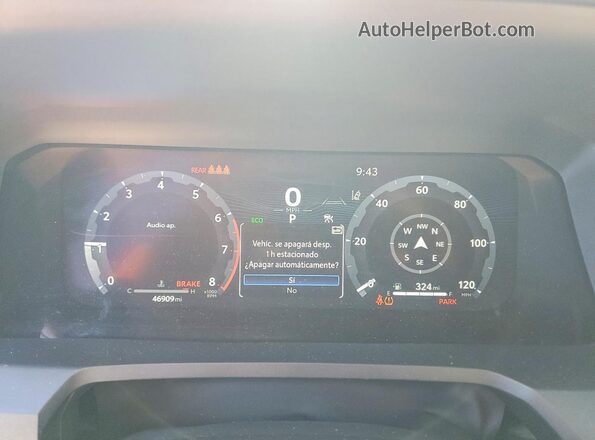 3TMKB5FN7RM002454 2024 TOYOTA TACOMA White Սարքավորումների վահանակի տեսք