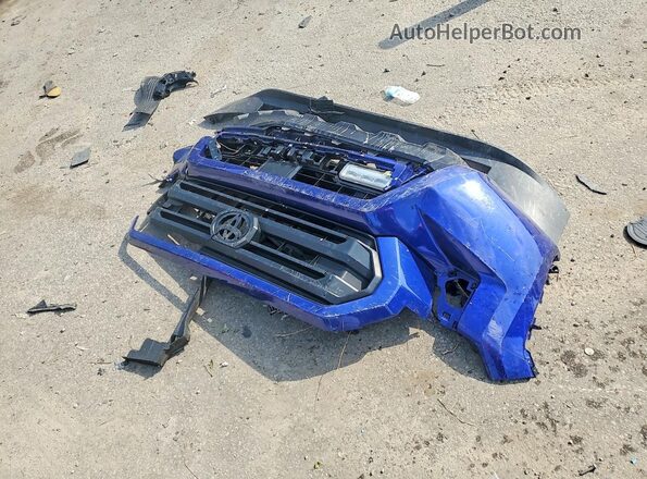3TMKB5FN7SM024976 2025 TOYOTA TACOMA Blue Engine compartment view