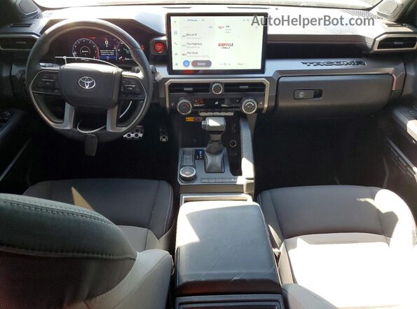 3TMLB5FN1SM034214 2025 TOYOTA TACOMA Black Առջևի վահանակի տեսք