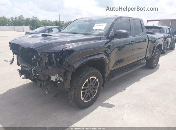 3TMLB5FN8RM003312 2024 TOYOTA TACOMA Black Առջևի ձախ երեք քառորդ տեսարան